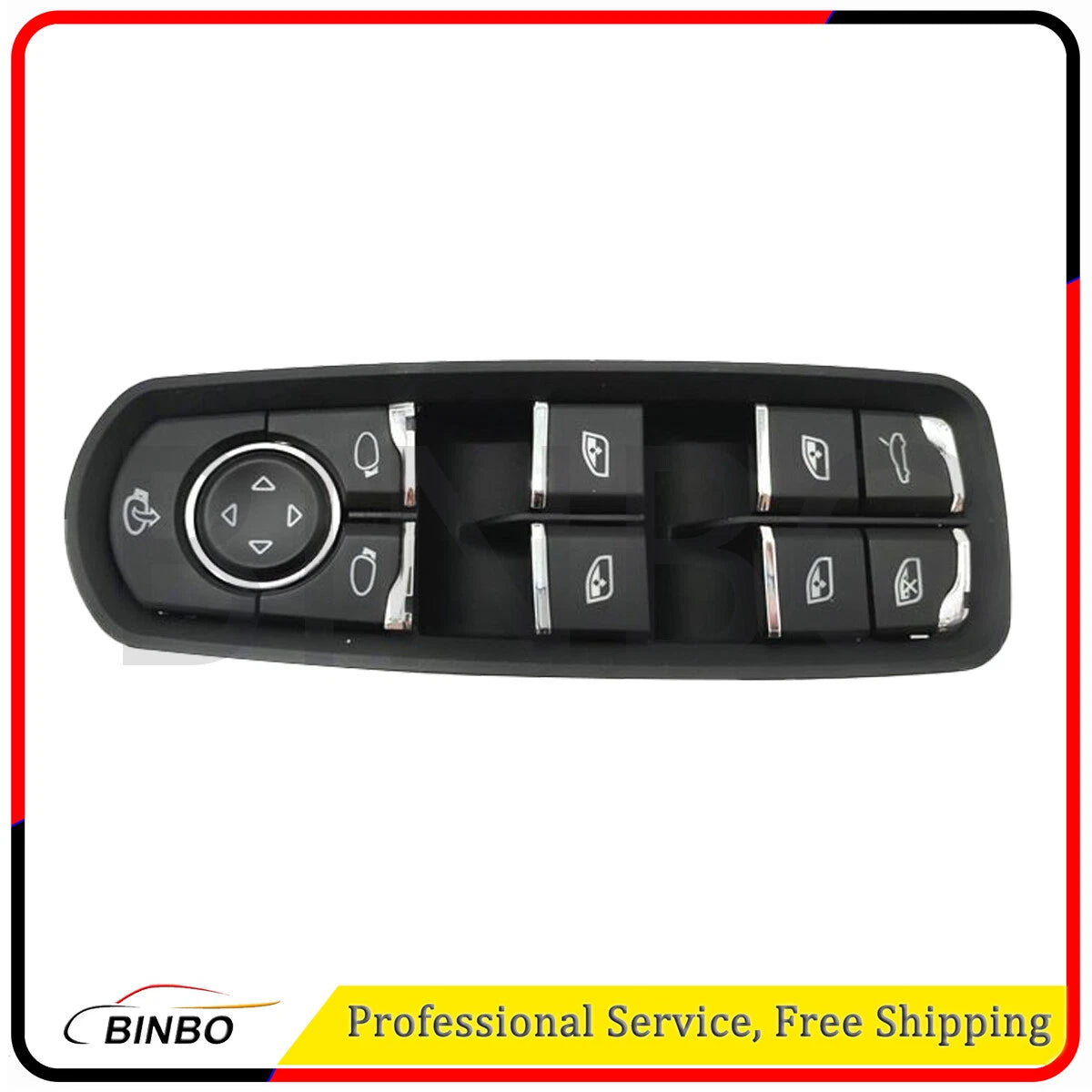 Window Switch 7PP959858RDML For Porsche Cayenne Porsche Panamera 92A 970 95B 07FC0E-D4 - KOEEK