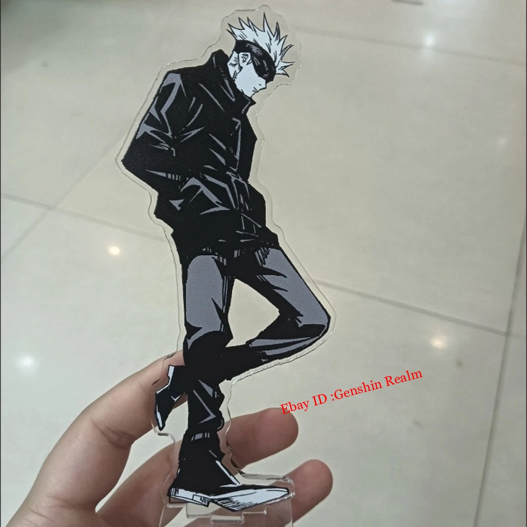 Anime Jujutsu Kaisen Satoru Gojo Acrylic Desktop Stand Figure Collection Gift 07FC0E-D4 - KOEEK