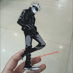 Anime Jujutsu Kaisen Satoru Gojo Acrylic Desktop Stand Figure Collection Gift 07FC0E-D4 - KOEEK