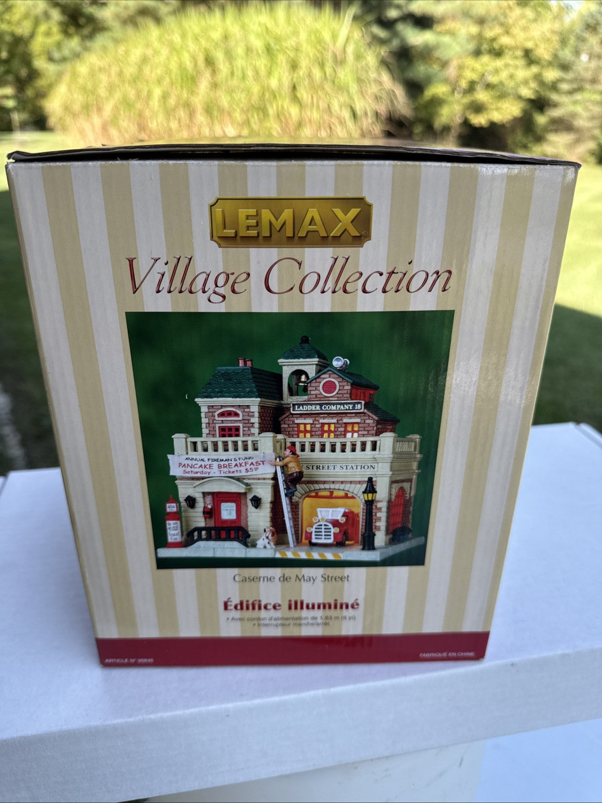 Lemax Caddington Village #95845 2009 May Street Station Lighted Building NOS LEMAX - KOEEK