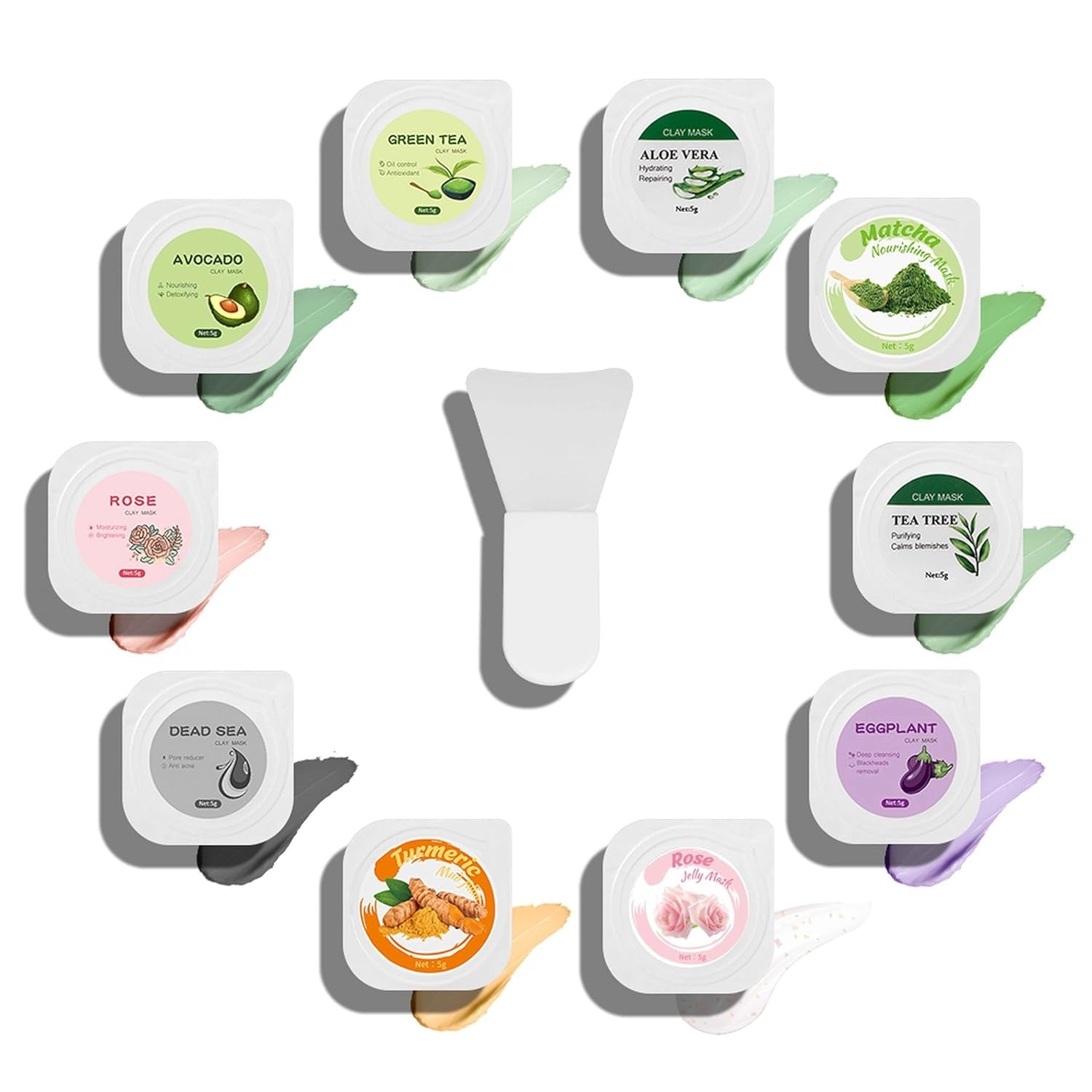 new Rose, Rose Jelly, Matcha, Turmeric, Dead Sea, Green Tea, Aloe Vera, Avocado,... 07FC0E-D4 - KOEEK