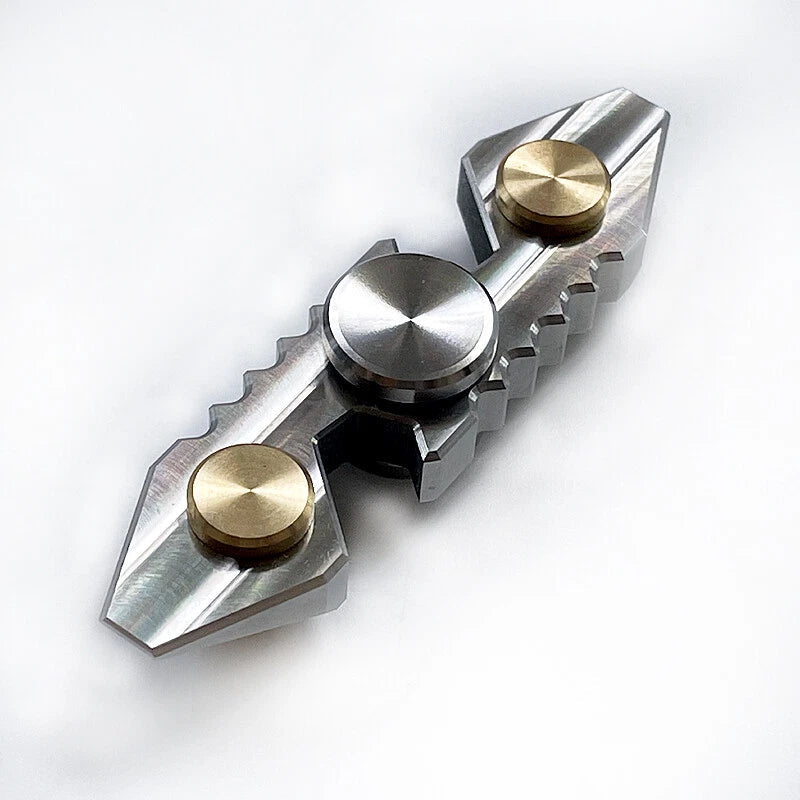 TITANER Titanium Gyroscope Fingertips Spinning Top Gearwheel Toy Pry Bar Tool 07FC0E-D4 - KOEEK