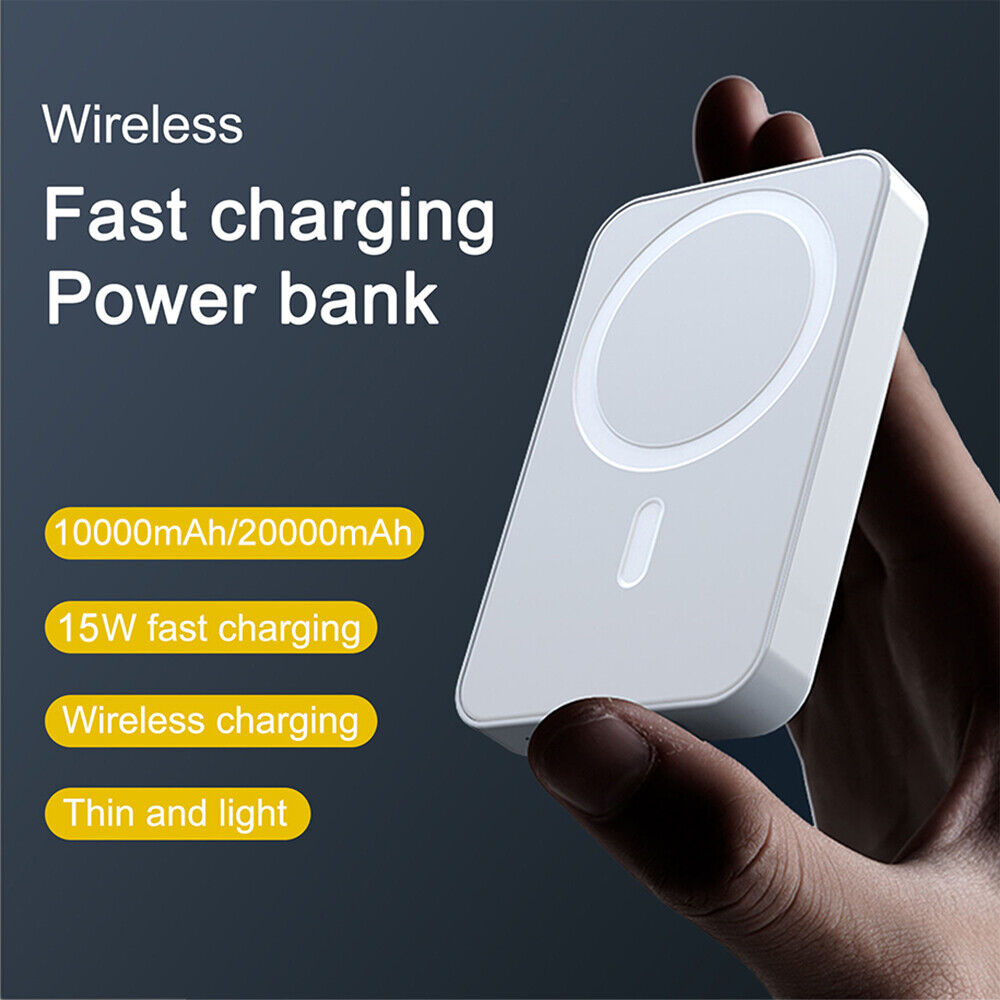 ny 20000mAh magnetisk lader Inalambrico Banco De Energía Para Apple IPhone 15 14