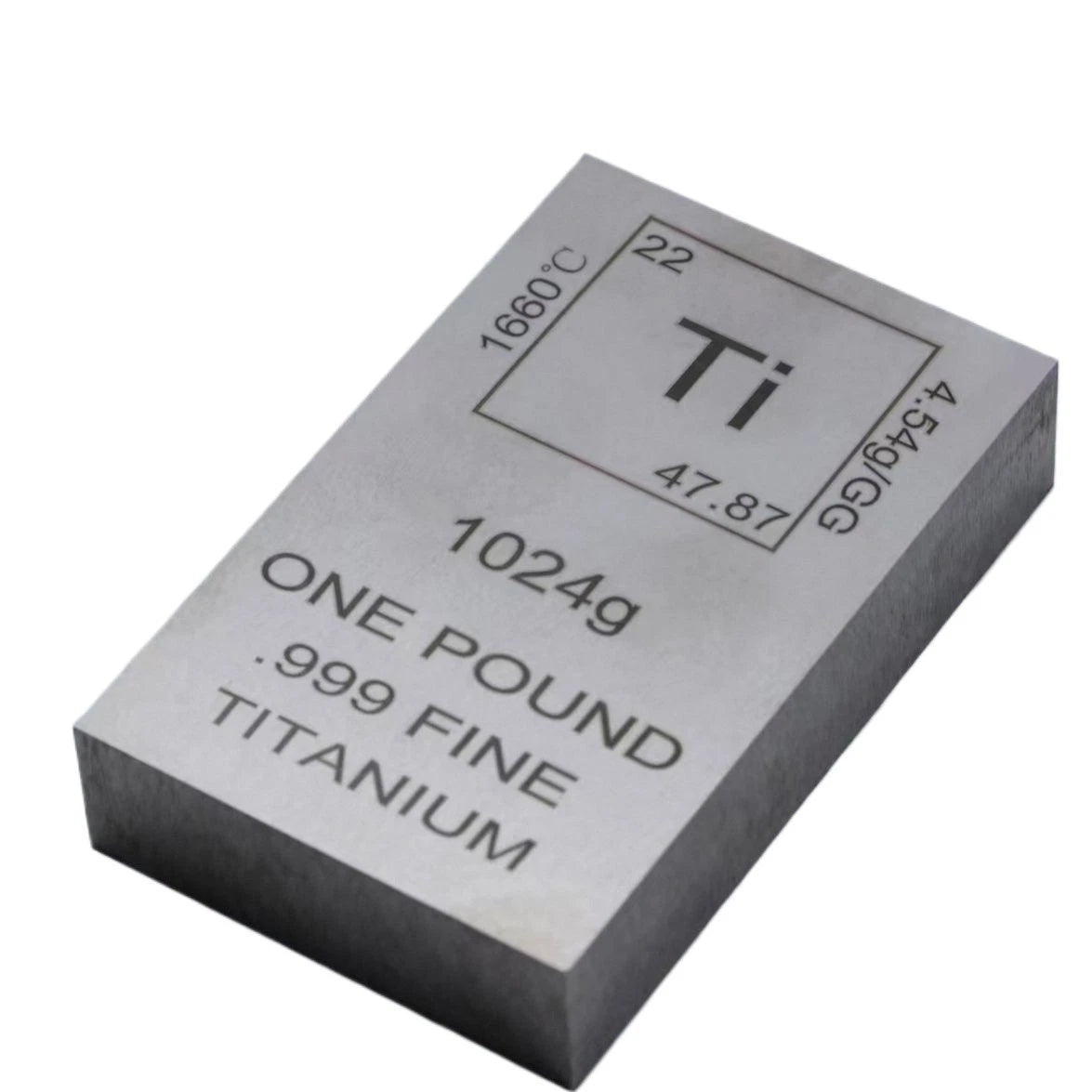 Collectibles made of Pure Titanium Model metal Cube 1KG 07FC0E-D4 - KOEEK