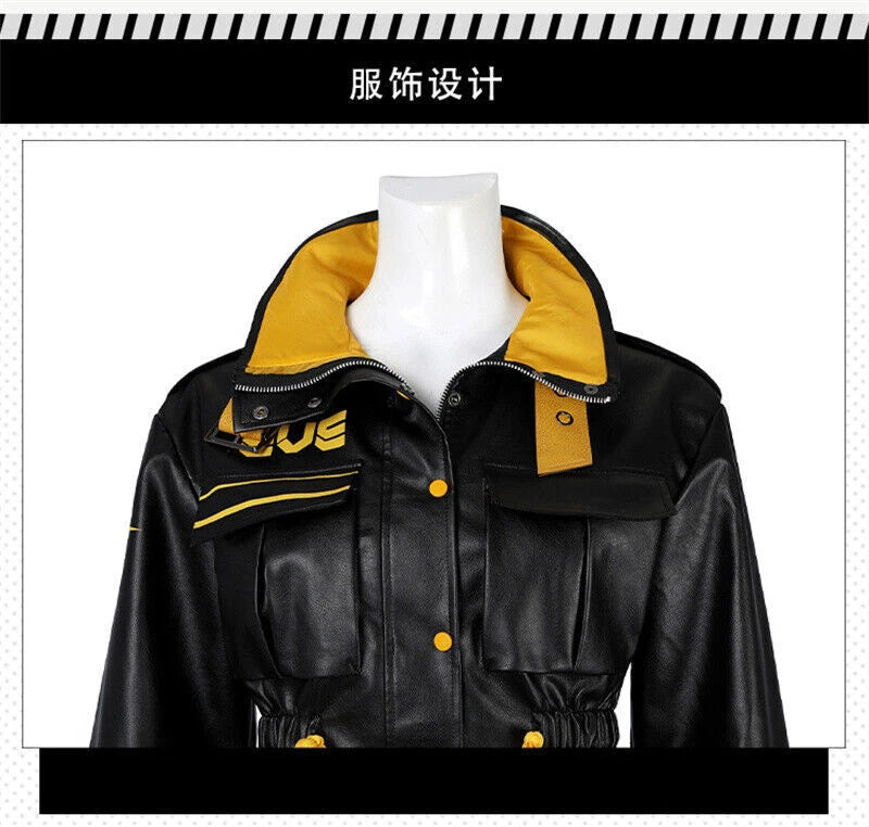Game Stellar Blade Eve Halloween Costume Outfit Cosplay Party Dress Jacket Suit 07FC0E-D4 - KOEEK