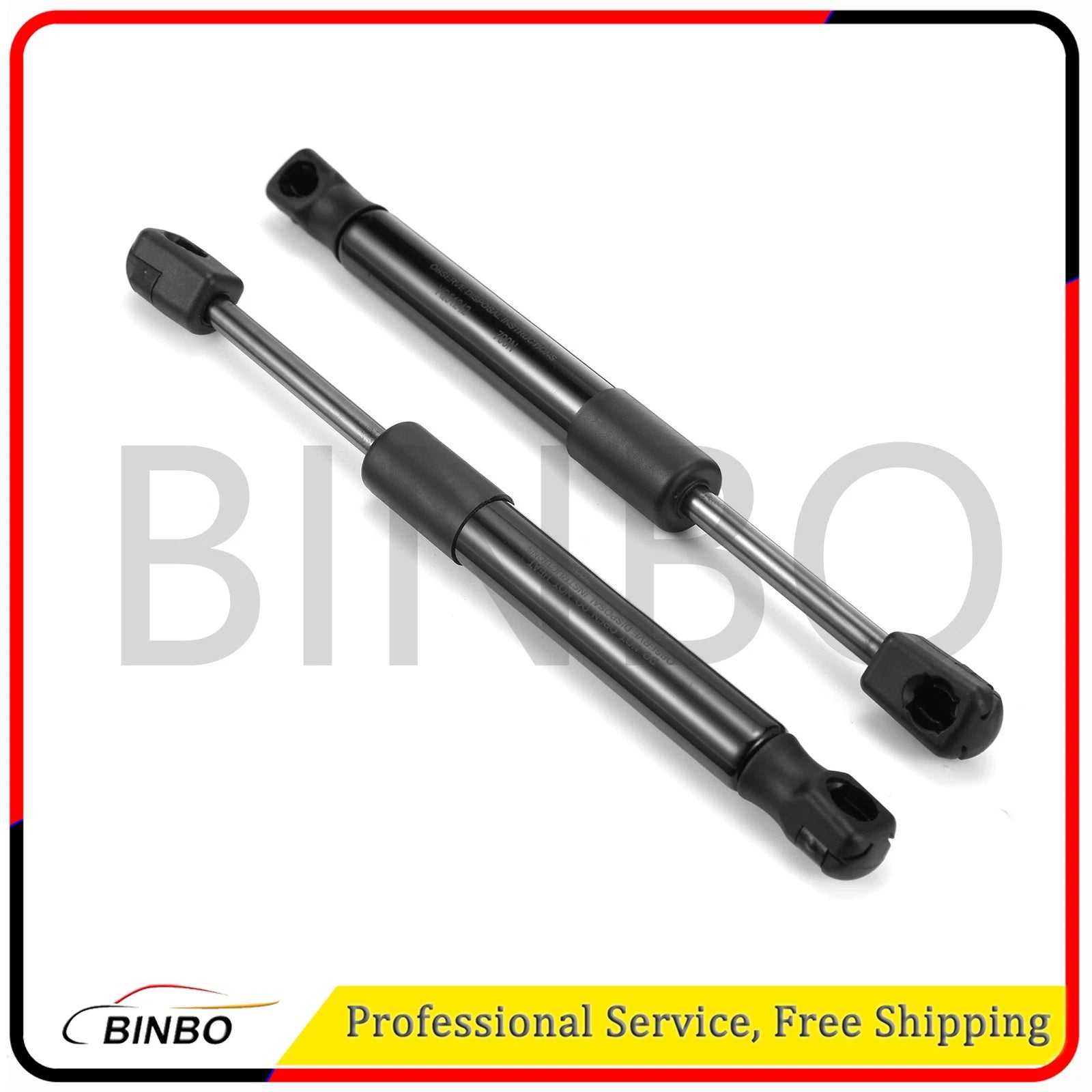 2pcs Rear Window Glass Lift Supports Shock Struts for Porsche Cayenne 2003-2010 07FC0E-D4 - KOEEK