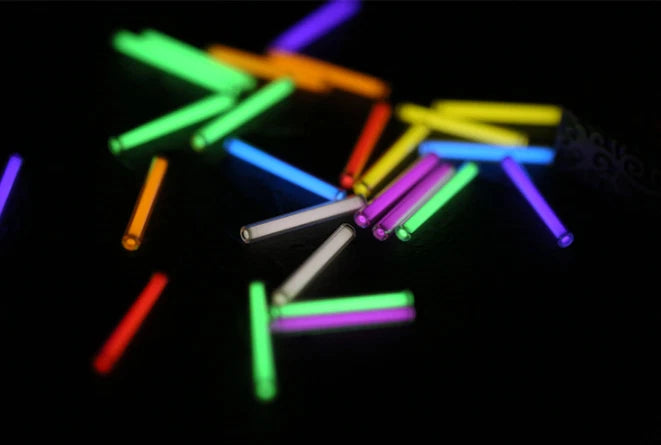 1pcs 2x12mm Tube Night Luminous Tube Signal Light Tube 25 Years Life EDC Toy 07FC0E-D4 - KOEEK