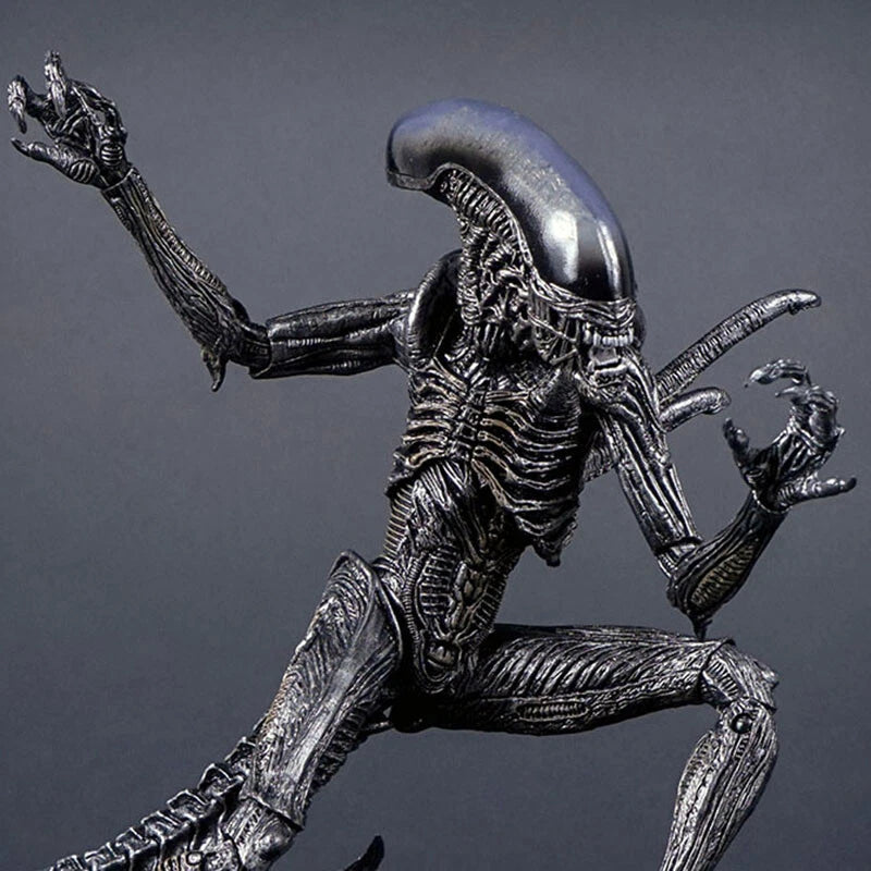 NECA Aliens Warrior Alien vs Predator AVP Black 7" Action Figure 1:12 Series 7 NECA - KOEEK
