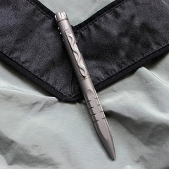 Titanium Pocket Ball Pen Signature Working Pen w/ Spinning Gyro Toy EDC Pen Gift EDC - KOEEK