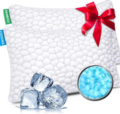 Cool Sleep Pillow Adjustable Cool Pillow with Washable Removable Cover 07FC0E-D4 - KOEEK