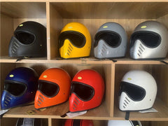 Japan TT&CO Full Face Rider Motorcycle Helmet Retro Small Motorbike Helmet TT&CO - KOEEK