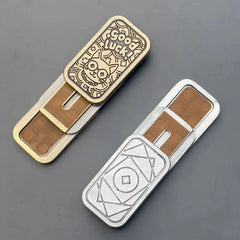 Good Luck Cat EDC Fidget Slider Alloy Fun Magnetic Push Fidget Toys Kawaii 07FC0E-D4 - KOEEK