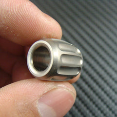 Titanium Alloy Lanyard Bead Knife Tool Beads Ti Paracord Beads Edc Pendant Gifts 07FC0E-D4 - KOEEK