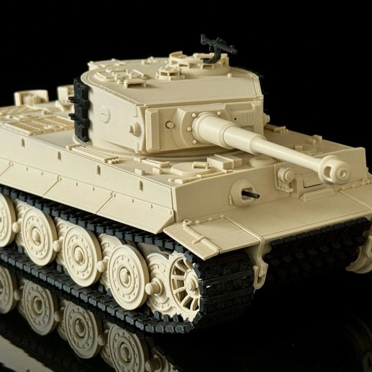 1/35 Tiger E Heavy Tank 3D Printed Assemble Model Turret Barrel Track Movable 07FC0E-D4 - KOEEK