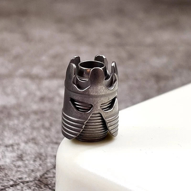 Titanium Alloy Knife Lanyard Bead Paracord End Pendant Charm DIY Zip Pull 07FC0E-D4 - KOEEK