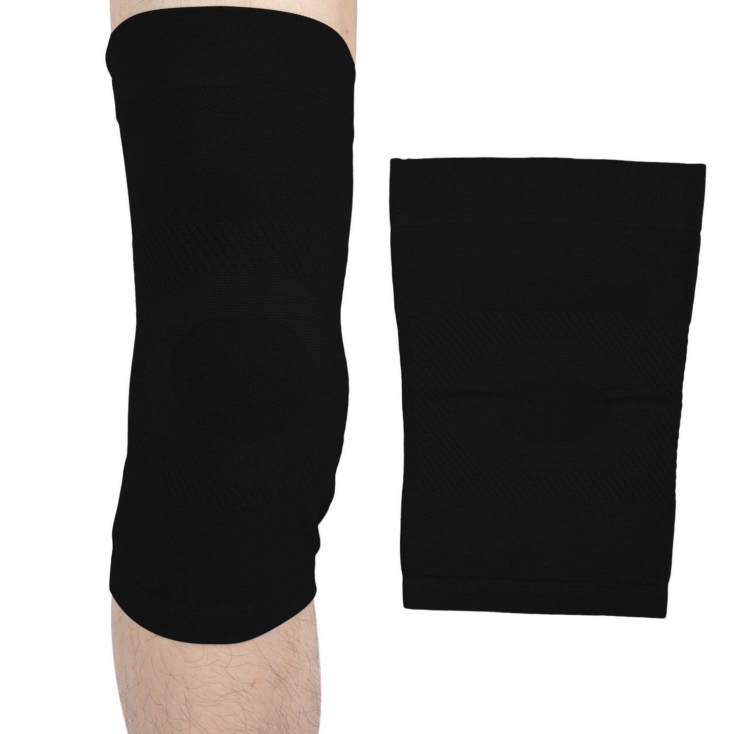 new Knee Compression Sleeve Blended Knee Braces Knee Sleeve Pads For Relief(L ) HGF koeek - KOEEK