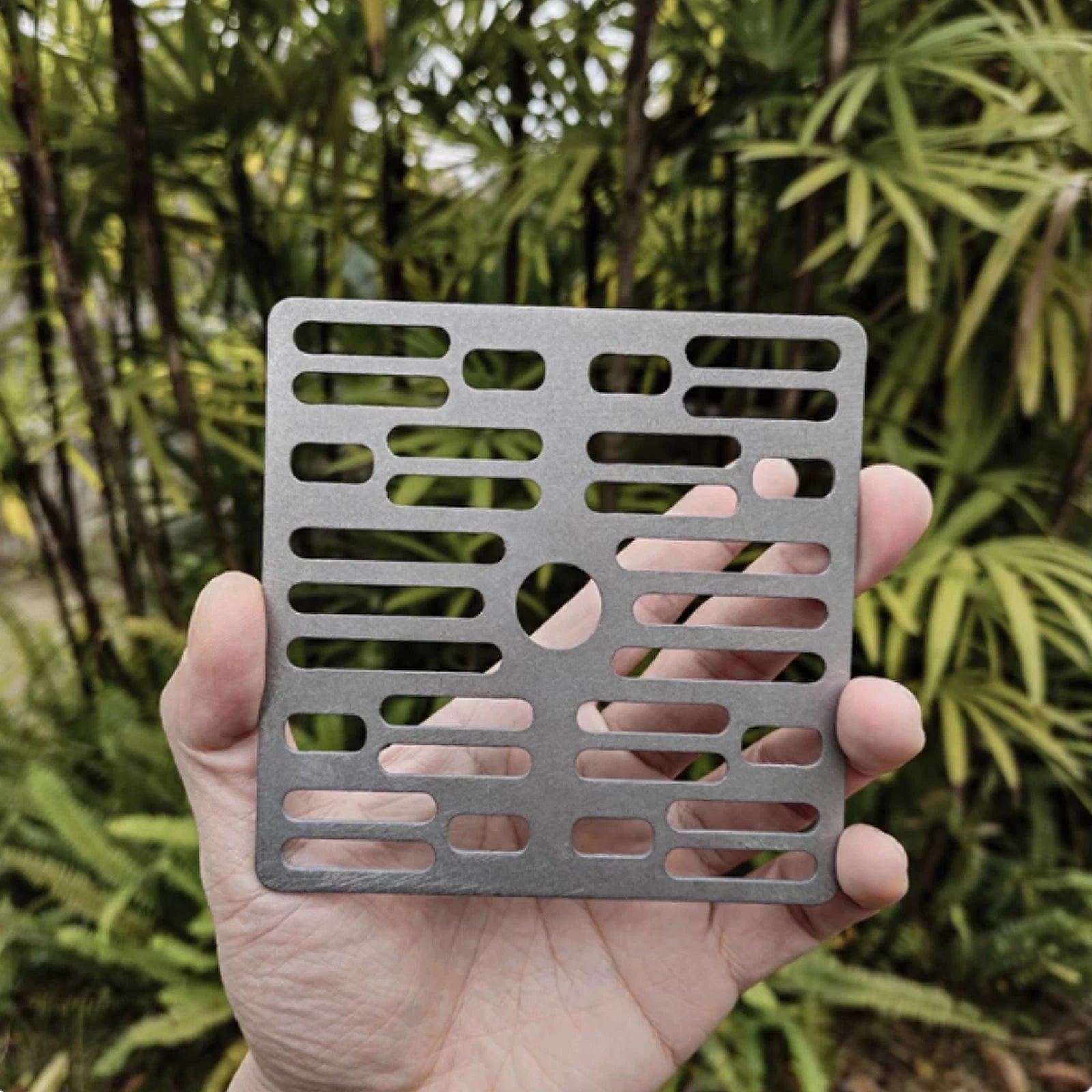 Pure Titanium Alloy Mesh Plate BBQ Bold Barbecue Camping Grill Plate 07FC0E-D4 - KOEEK