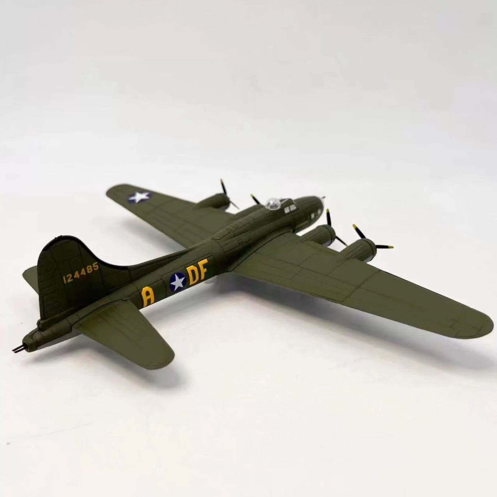 1:144 US B-17 Flying Fortress Memphis Belle Diecast Model Aircraft WWII US Bombe 07FC0E-D4 - KOEEK