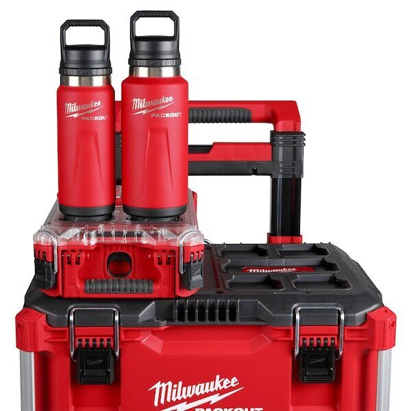 new Milwaukee Tool 48-22-8397R Insulated Bottle,Ss,36 Oz Cap,Black koeek - KOEEK