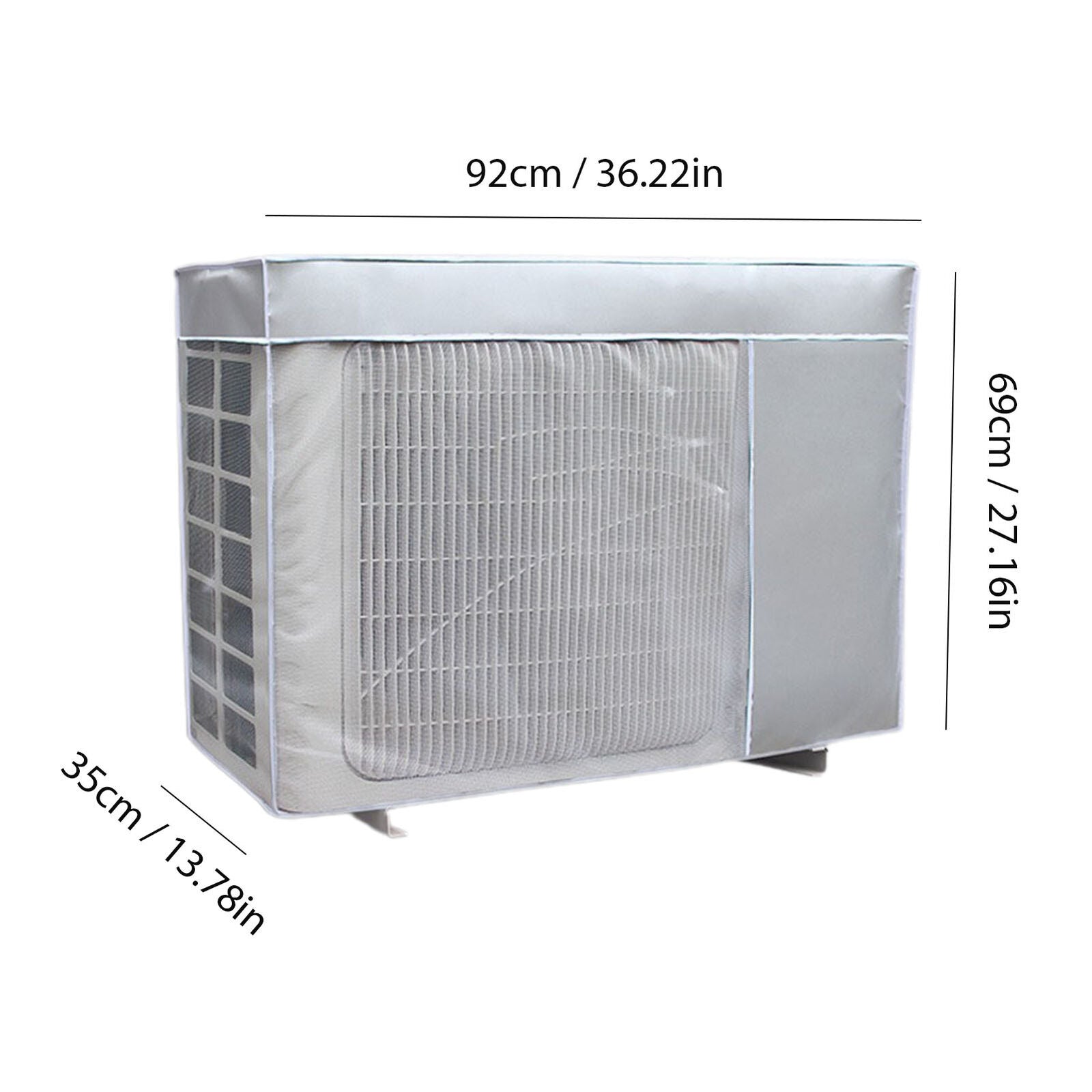 new AC Covers For Outside Ac Unit Cover Waterproof Air Conditioner Protection Covers koeek - KOEEK