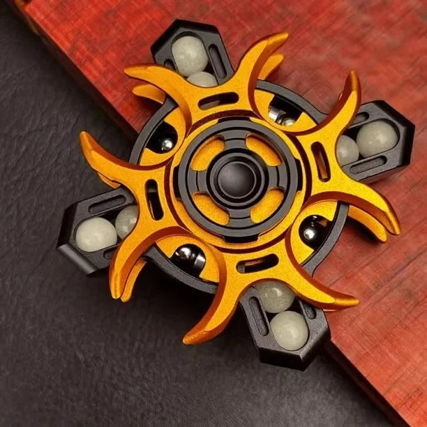 Future Punk Style EDC Hand Spinner Fashion Cool Metal Fidget Spinner Toys 07FC0E-D4 - KOEEK