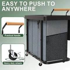 230-liter (60-gallon) extra-large stylish laundry sorting basket 07FC0E-D4 - KOEEK