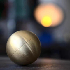 Titan Ball Metal Puzzle Disentanglement IQ Game Gadgets Stress Relief Gift 07FC0E-D4 - KOEEK
