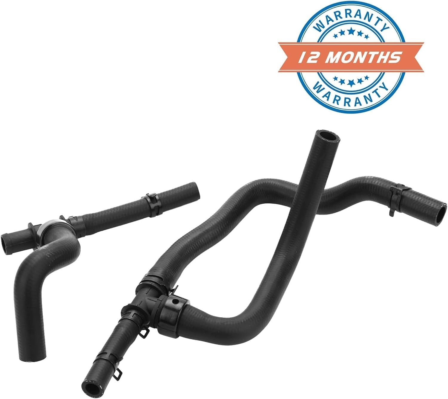 new ZONFANT HVAC Heater Hose Pipe Kit With TEE For Return Compatible Black ZONFANT - KOEEK