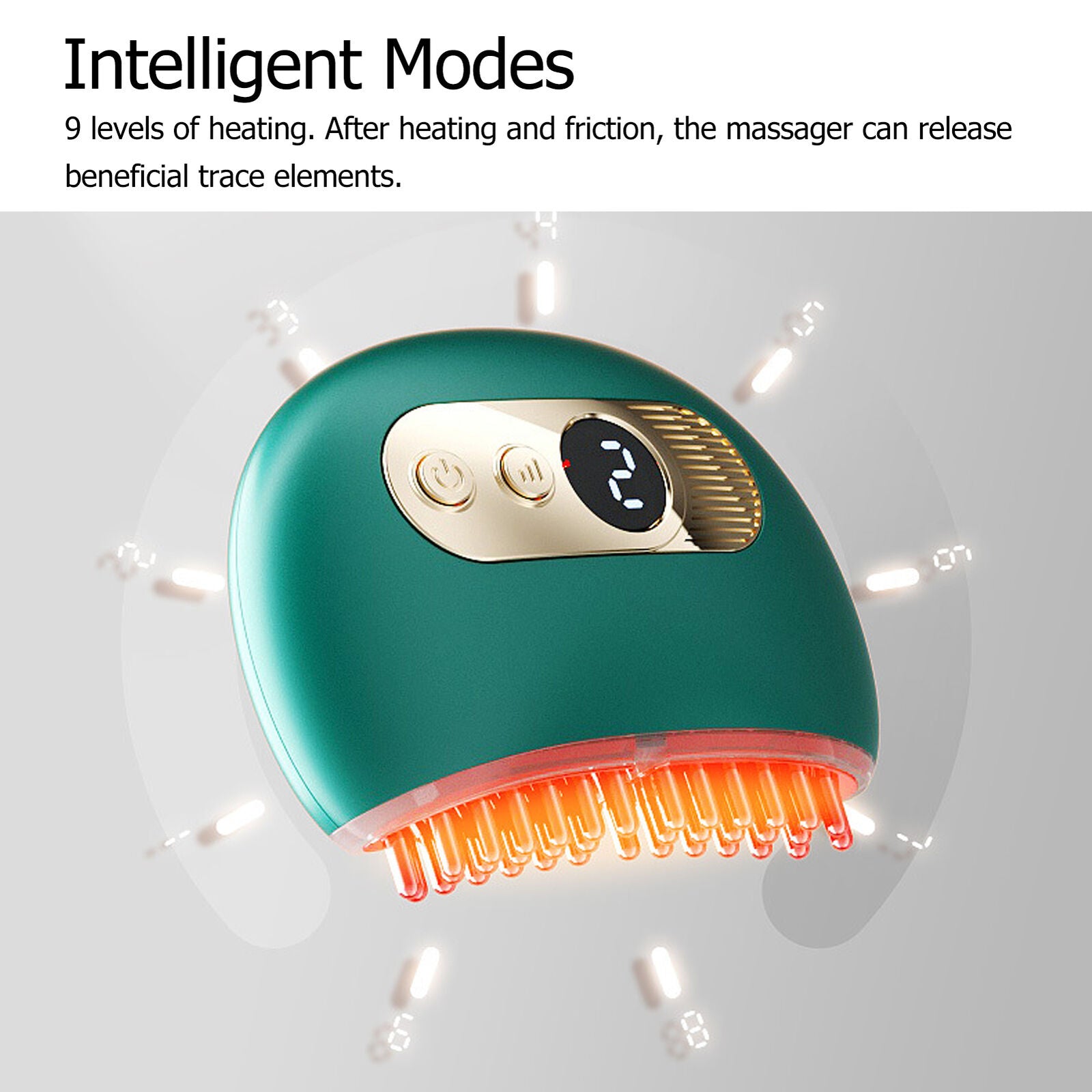 new Back Massager TENS Pulse Massage Brush Relief Technology Scraping Instrument HGF koeek - KOEEK