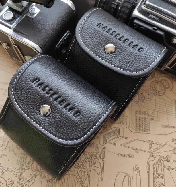 Handmade Leather Camera Protector Bag case For Hasselblad Film Back Waist Bag 07FC0E-D4 - KOEEK
