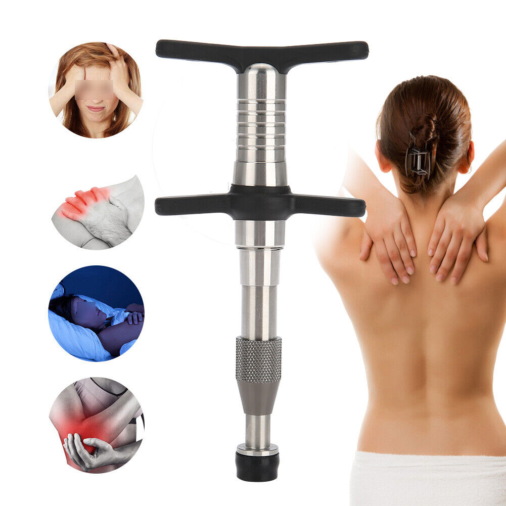 new Chiropractic Adjusting Tool Gun Therapy Spine  Correction Massager Set koeek - KOEEK