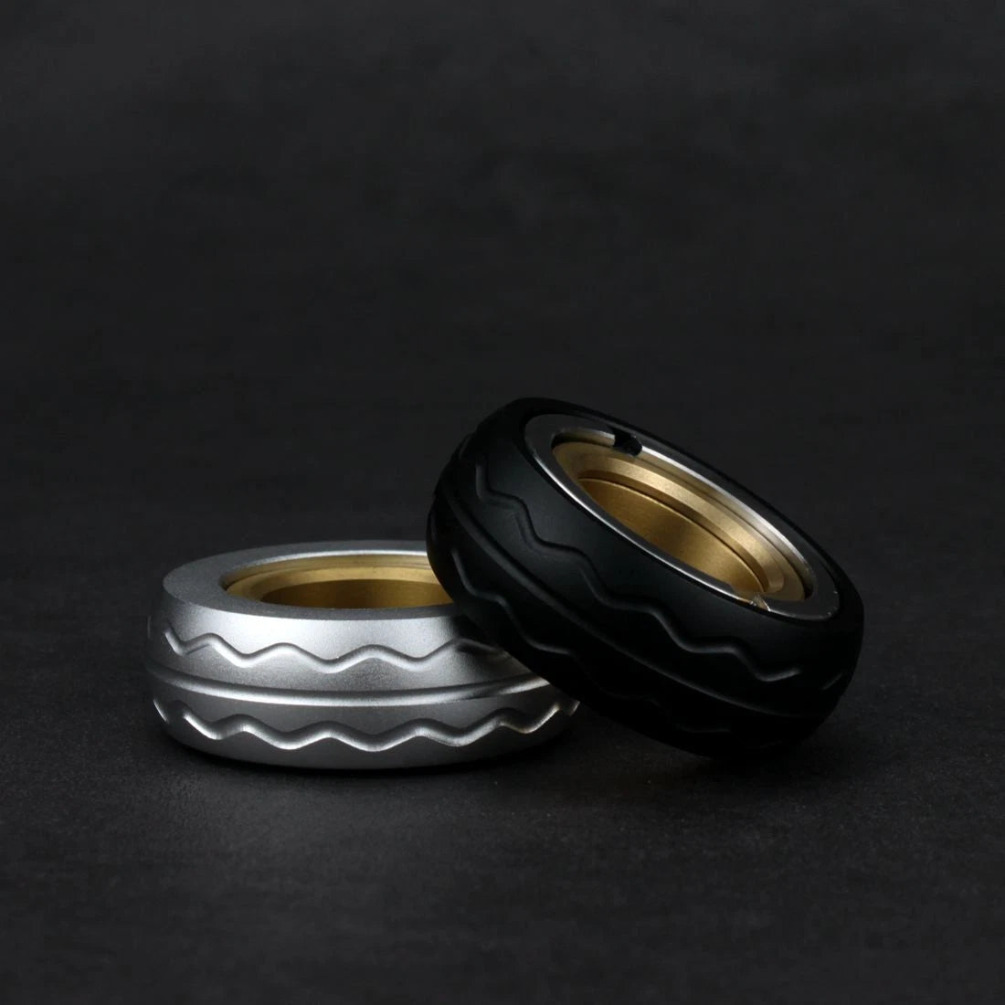 Mechanic Ring Tire Fidget Clicker Slider Haptic EDC Toy Stress Relief 07FC0E-D4 - KOEEK