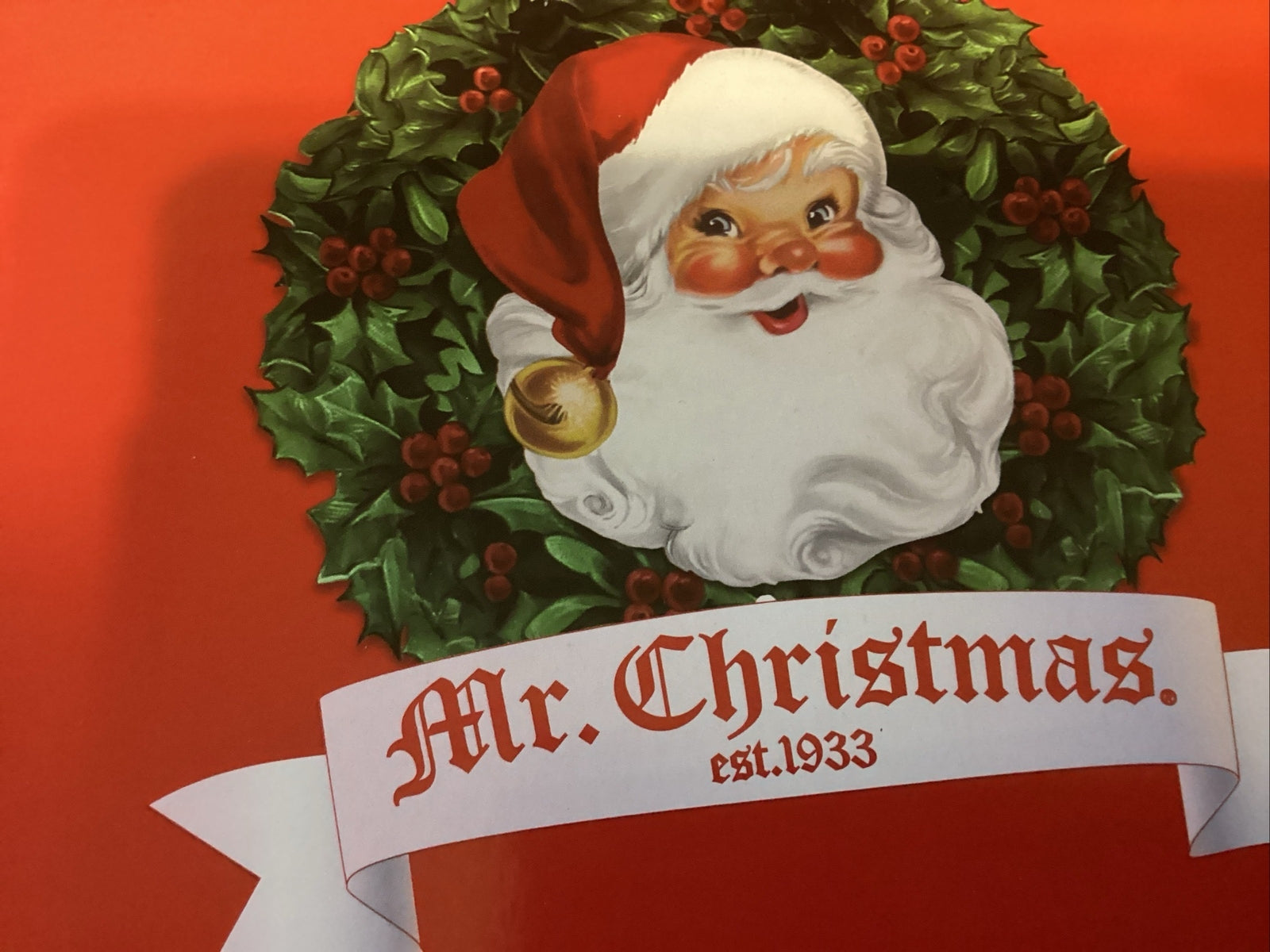 ! Mr. Christmas Super Climbing Animated Santa 40" ladder Lights Motion Music 07FC0E-D4 - KOEEK