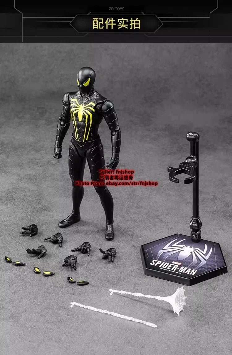 ZD Toys Spider-Man ANTI-OCK Suit 1/10 Collectible Action Figure Boxed IN STOCK ZD_TOY - KOEEK