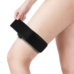 new 1 Pair Thigh Strap Neoprene Padded Fitness Legs Cuff Adjustable Black 07FC0E-D4 - KOEEK