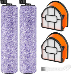Replacement brush roller and filter screen set, compare parts WDB1, WDB2, WDFF1 07FC0E-D4 - KOEEK