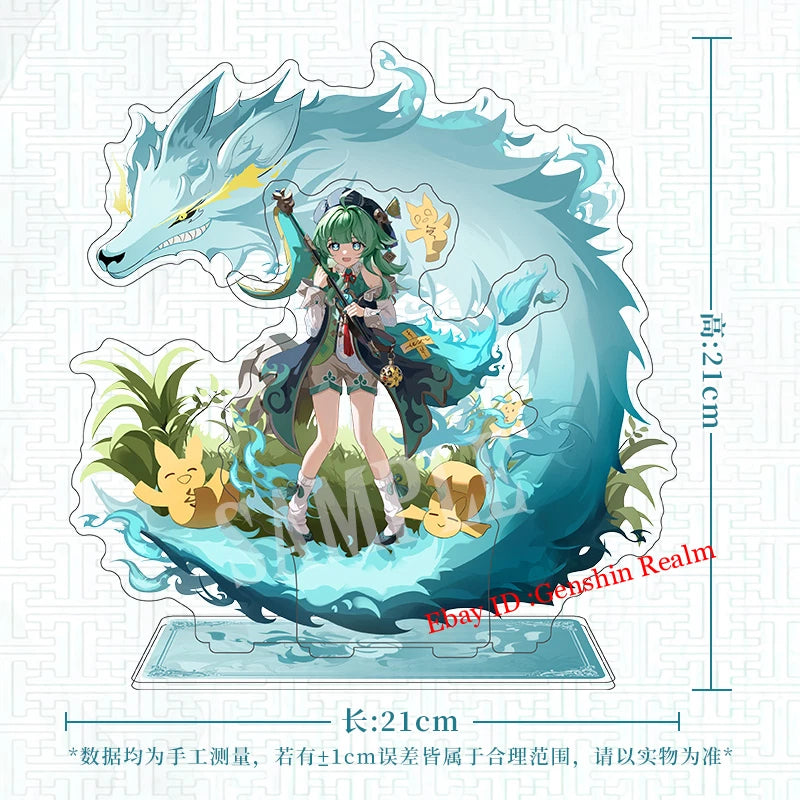 Anime Honkai: Star Rail HuoHuo Acrylic Desktop Stand Figure Collection Decor 07FC0E-D4 - KOEEK