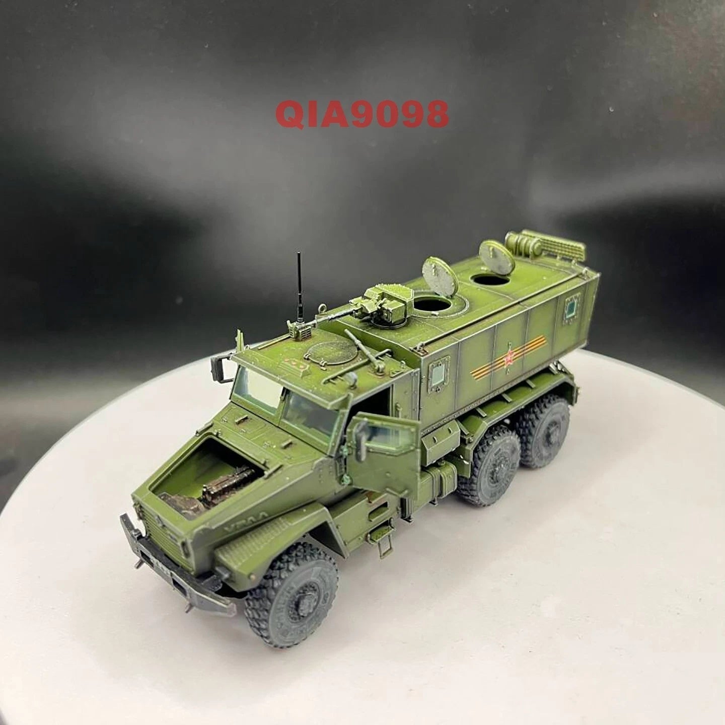 1:72 Russian Typhoon Wheeled Armored Vehicle Parade Signage Resin Model 07FC0E-D4 - KOEEK