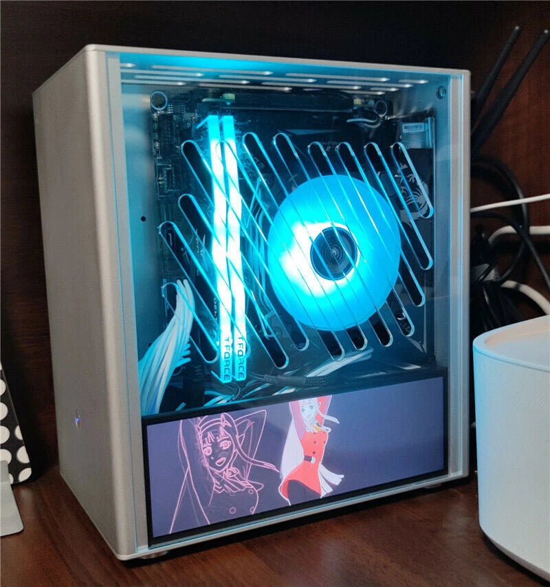 Sirius S40 ITX PC Case 3MM Aluminum Alloy Computer Mini ITX Case 8.6L CNC Craft 07FC0E-D4 - KOEEK