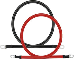 new 2 AWG Battery Cable 3FT 2 Gauge Pure Copper Inverter 3 FT-2 07FC0E-D4 - KOEEK