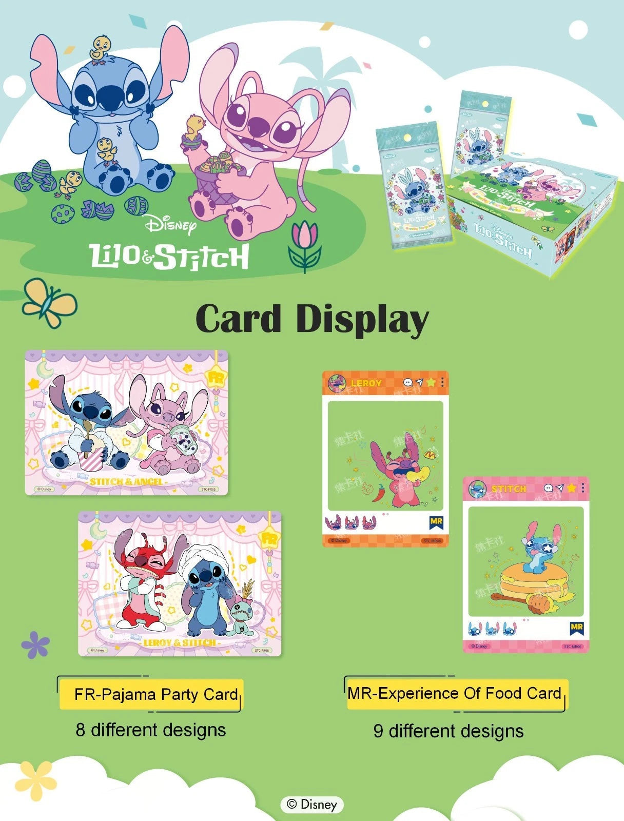 #9 Disney Lilo & Stitch Card Fun Trading Card Box Collectible Set Sealed 07FC0E-D4 - KOEEK