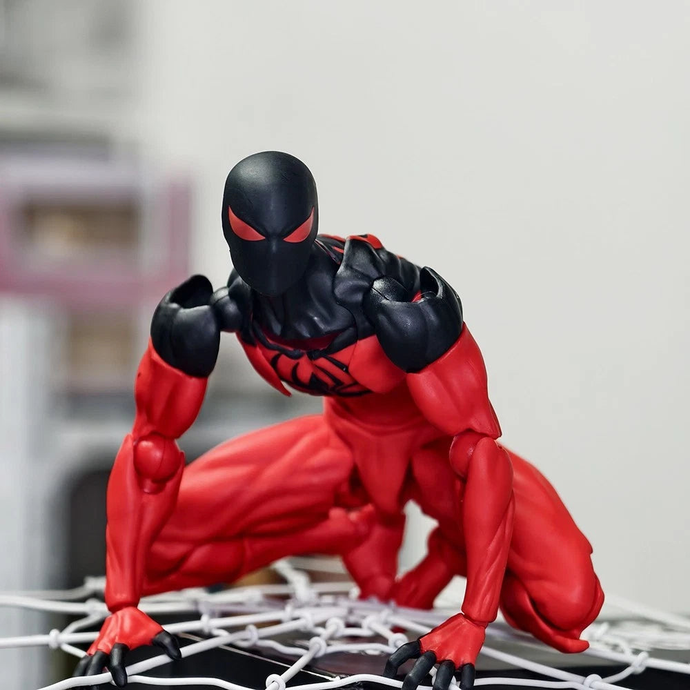 CT Toys Messtoys Spider-Man Kaine Parker Red Spider Action Figure Boxed US STOCK CT_TOYS - KOEEK