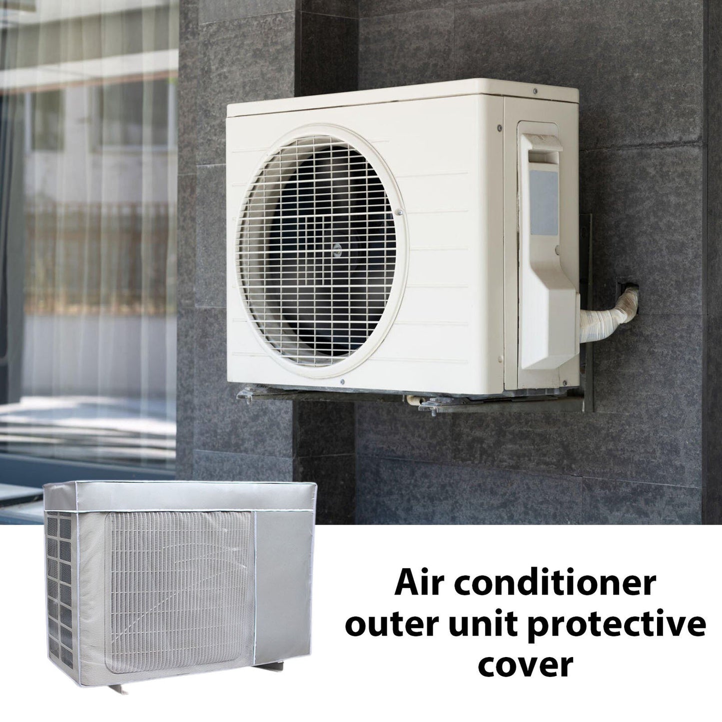 new AC Covers For Outside Ac Unit Cover Waterproof Air Conditioner Protection Covers koeek - KOEEK