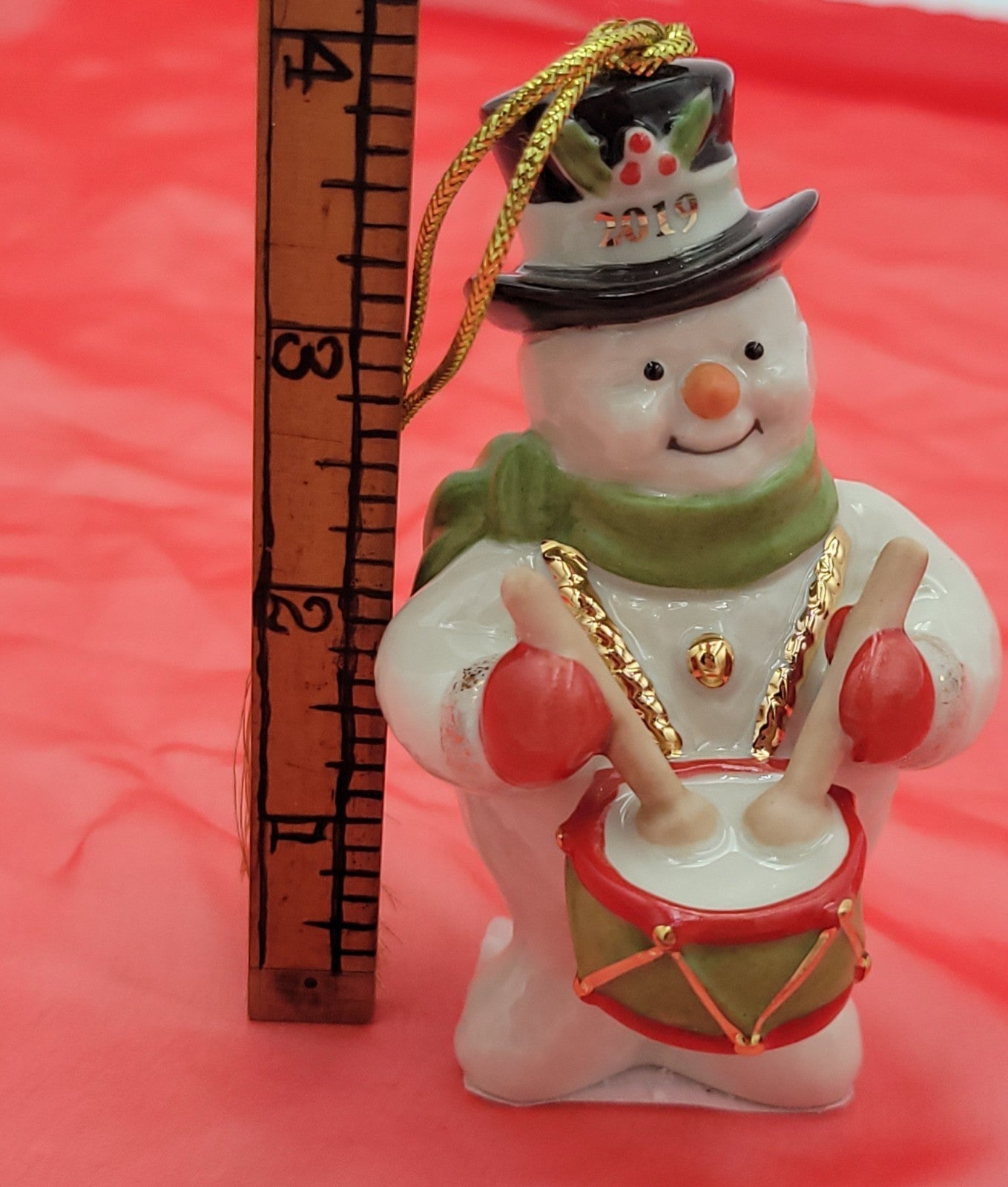 Lenox 2019 Snowy Beat Snowman Ornament LENOX - KOEEK