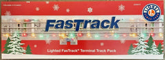 Lionel Christmas LIGHTED FASTRACK Terminal Track Pack #2025070 O Gauge LIONEL - KOEEK