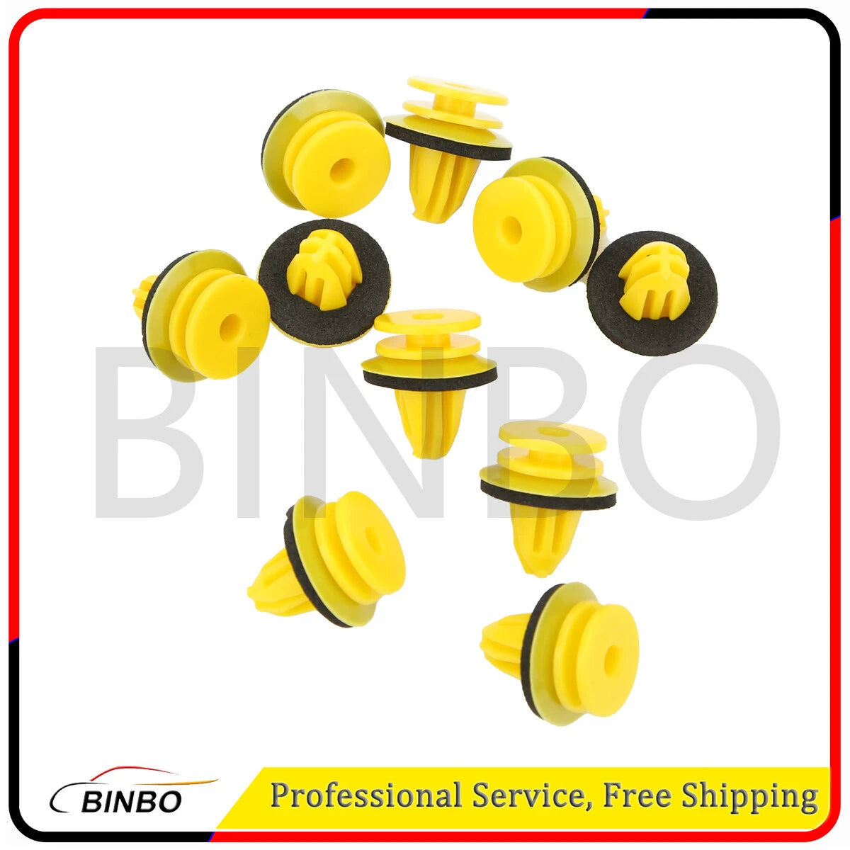 10x DOOR PANEL CLIPS! FOR '09 & UP MERCEDES SPRINTER 1500 SL63 AMG Yellow 07FC0E-D4 - KOEEK