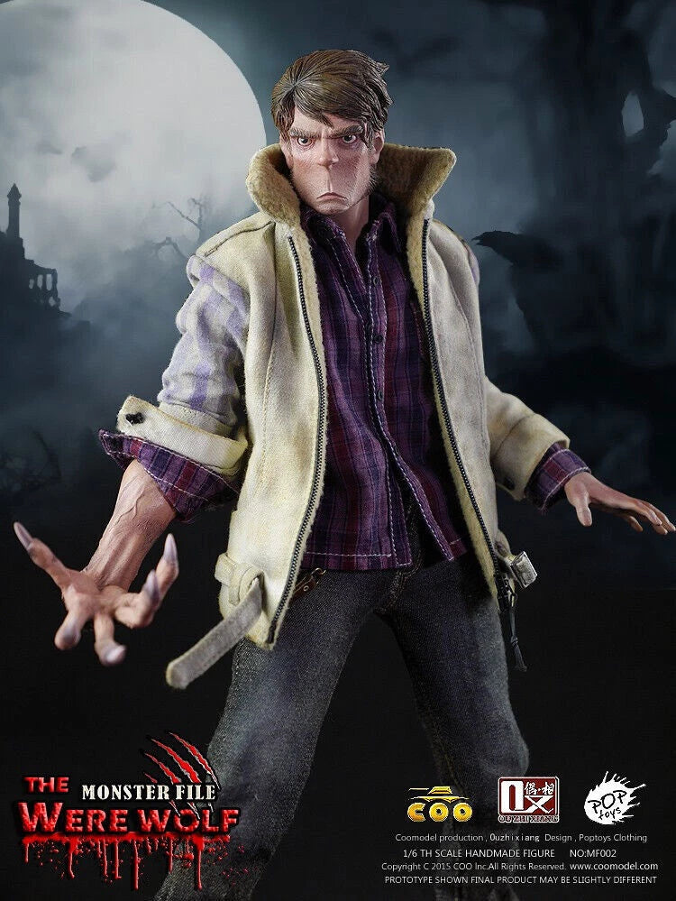 COOMODEL X OUZHIXIANG MF002 1/6 Monster File The Werewolf Figure Model IN STOCK COOMODEL_X_OUZHIXIANG - KOEEK