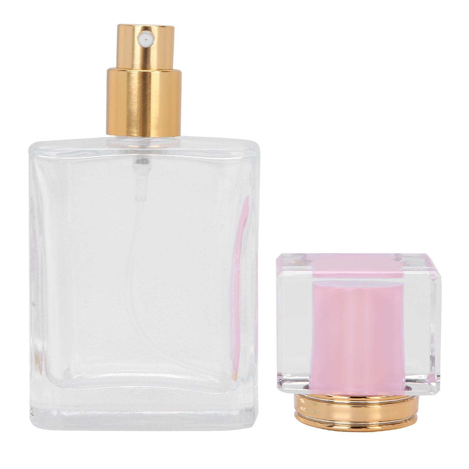 new 50ml Refillable Perfume Bottle Spray Liquid Empty Atomizer Container(Pink ) HGF koeek - KOEEK