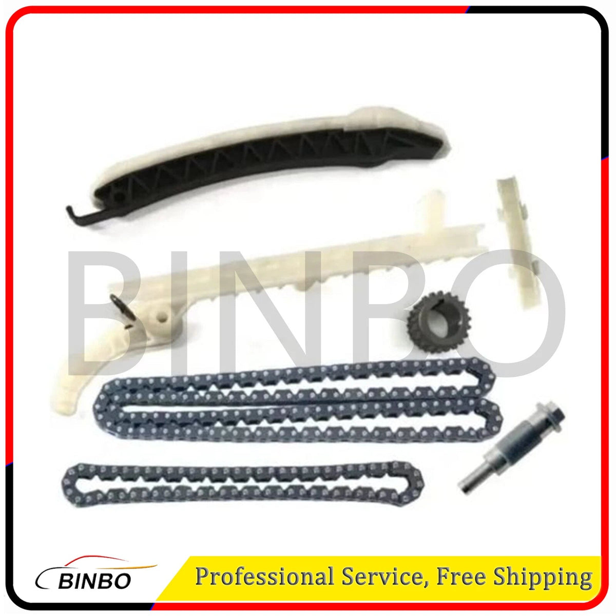 7pcs Timing Chain Tensioner Kit For Benz A180 B200 CLA220 CLS260 C200 M270 M274 07FC0E-D4 - KOEEK