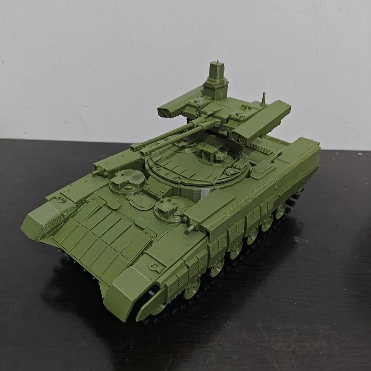 1/35 Russian BMPT Terminator Tank Support Vehicle Push-Pull Play Model Military 07FC0E-D4 - KOEEK